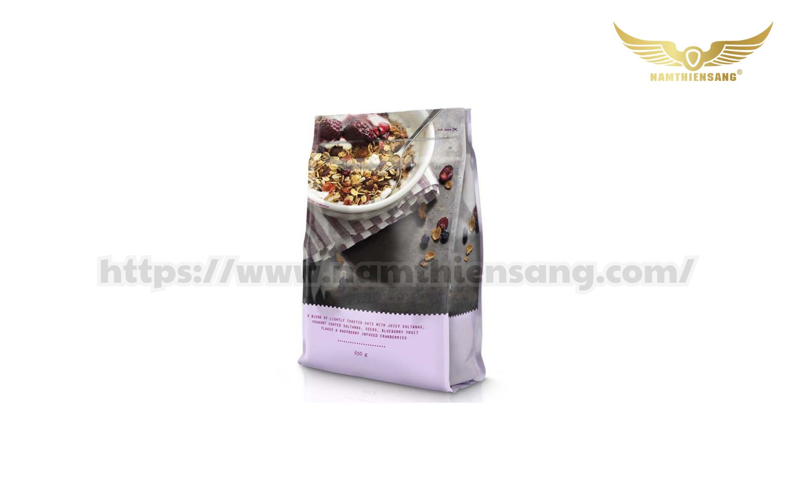 Túi zipper đáy đứng